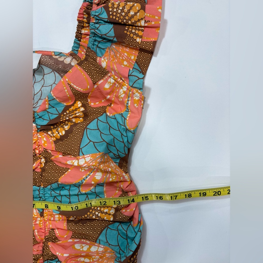 NWT Cleobella Tiana Ruched Mini Dress in Riviera Print - Picture 13 of 14